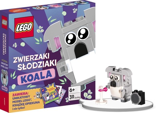 okładka Lego Master Brand. Zwierzaki Słodziaki. Koala książka | Praca Zbiorowa