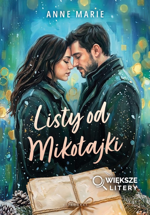okładka Listy od Mikołajki (Większe Litery) książka | Anne Marie