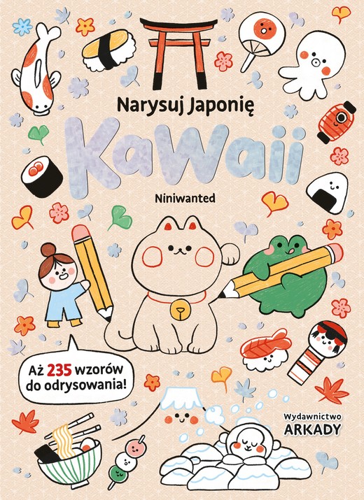okładka Narysuj Japonię. Kawaii książka | Delphine Vaufrey