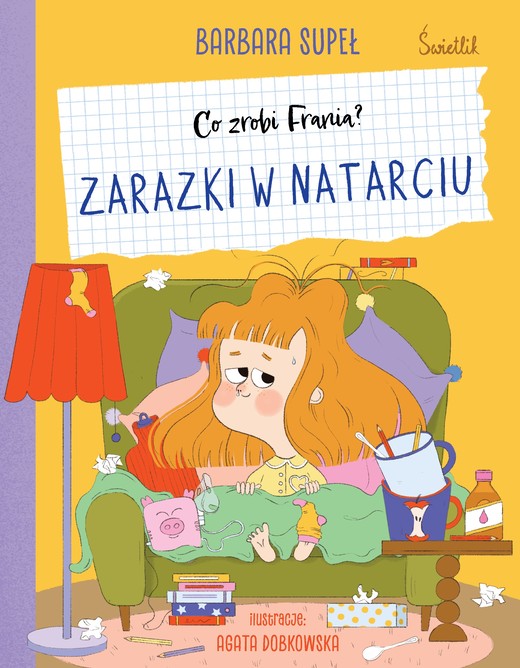 okładka Zarazki w natarciu. Co zrobi Frania? książka | Barbara Supeł