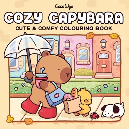 okładka Cozy Capybara książka | Coco Wyo