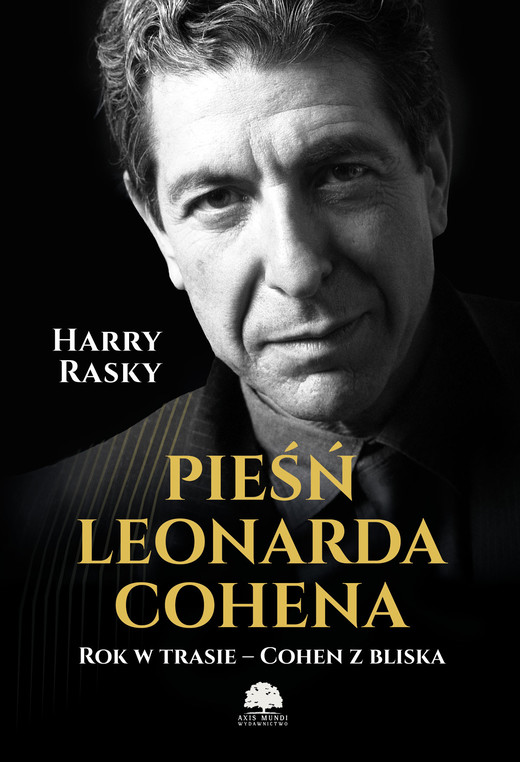 okładka Pieśń Leonarda Cohena książka | Rasky Harry