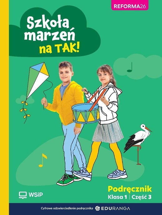okładka Szkoła marzeń na TAK SP 1 podr. cz.3 książka | Praca Zbiorowa