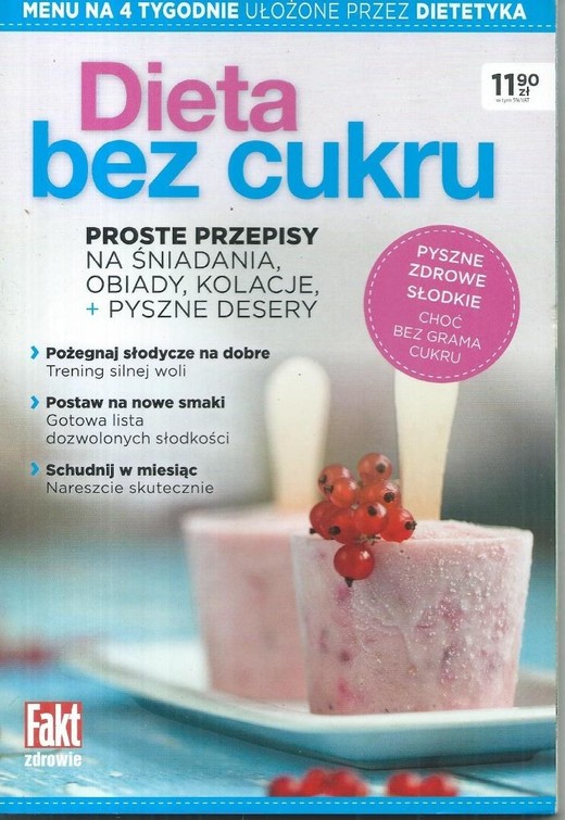 okładka Fakt zdrowie. Dieta Bez Cukru książka | Praca Zbiorowa