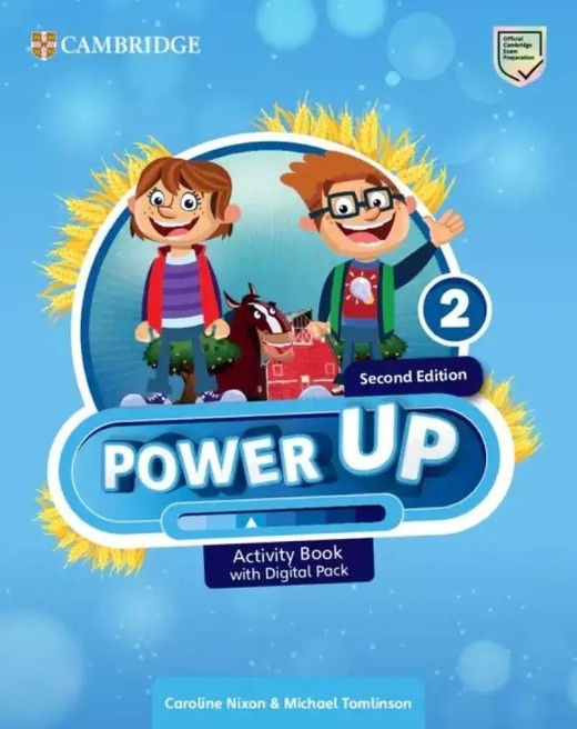 okładka Power Up 2ed Level 2 AB + online książka | Nixon Caroline, Tomlinson Michael