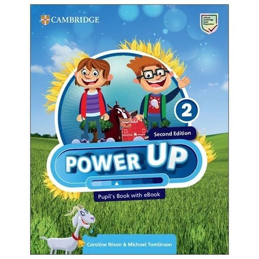 okładka Power Up 2ed Level 2 PB + online książka | Nixon Caroline, Tomlinson Michael