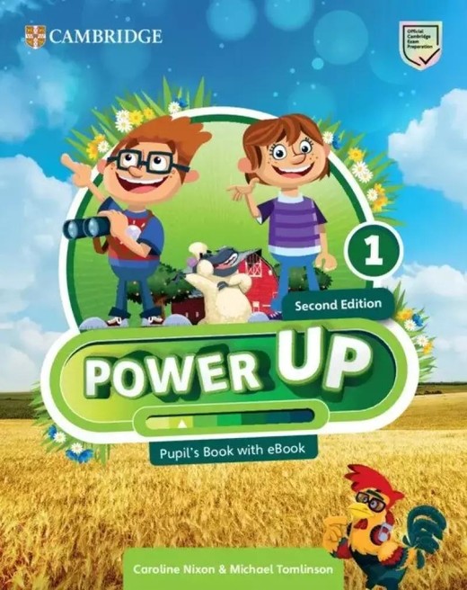 okładka Power Up 2ed Level 1 PB + online książka | Nixon Caroline, Tomlinson Michael
