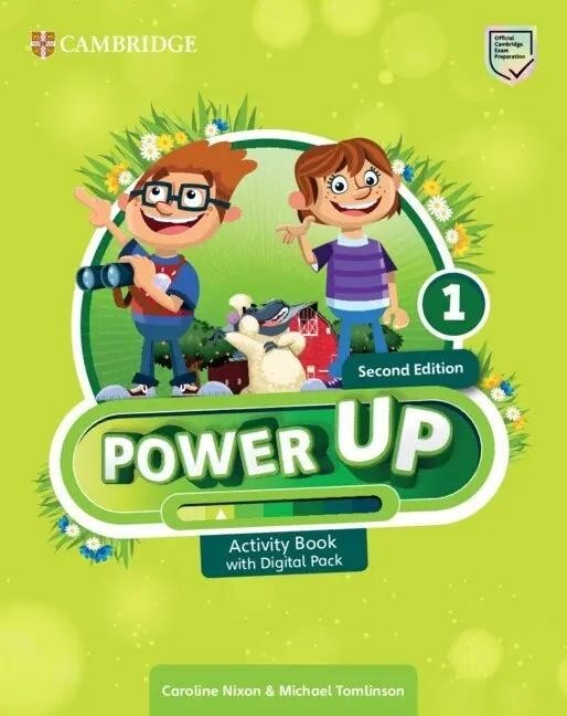 okładka Power Up 2ed Level 1 AB + online książka | Nixon Caroline, Tomlinson Michael