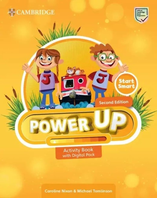 okładka Power Up 2ed Start Smart AB + online książka | Nixon Caroline, Tomlinson Michael