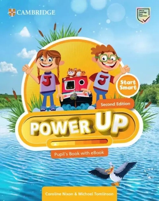 okładka Power Up 2ed Start Smart PB + online książka | Nixon Caroline, Tomlinson Michael