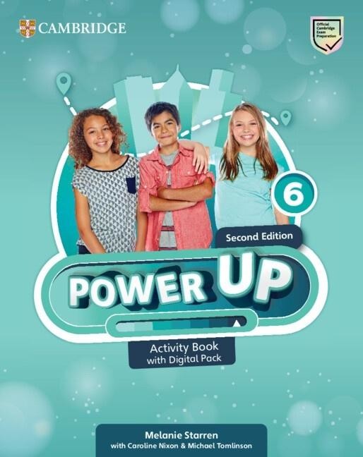 okładka Power Up 2ed Level 6 AB + online książka | Nixon Caroline, Starren Melanie, Tomlinson Michael