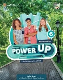 okładka Power Up 2ed Level 6 PB + online książka | Nixon Caroline, Sage Colin, Tomlinson Michael