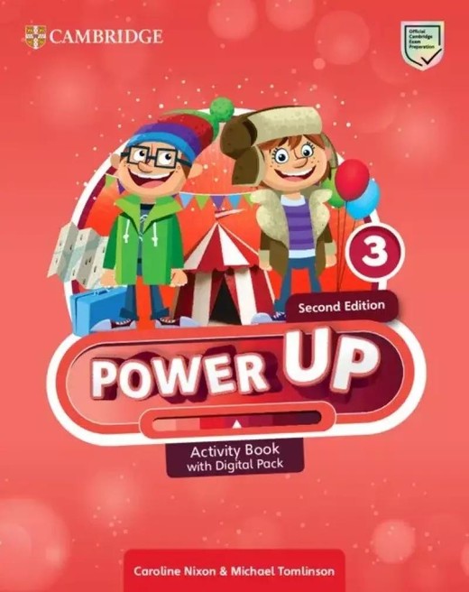 okładka Power Up 2ed Level 3 AB + online książka | Nixon Caroline, Tomlinson Michael