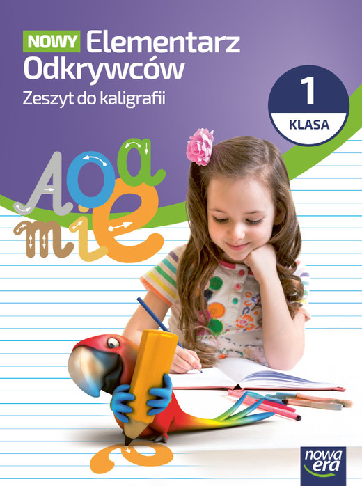 okładka NOWY ELEMENTARZ ODKRYWCÓW Zeszyt ćwiczeń do kaligrafii klasa 1 EDYCJA 2026 książka | Elżbieta Kacprzak
