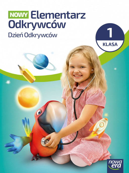 okładka NOWY ELEMENTARZ ODKRYWCÓW Zeszyt ćwiczeń Dzień odkrywców kasa 1 EDYCJA 2026 książka | Ewa Hryszkiewicz, Barbara Stępień