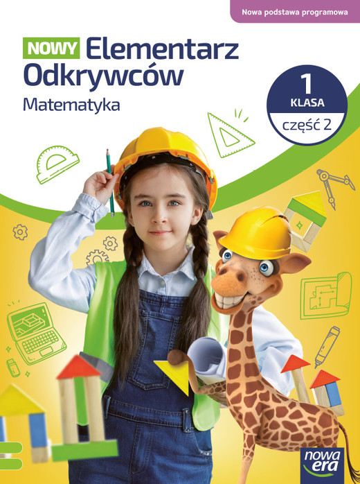 okładka NOWY ELEMENTARZ ODKRYWCÓW Podręcznik matematyka klasa 1 częć 2 EDYCJA 2026 książka | Krystyna Bielenica, Maria Bura, Małgorzata Kwil