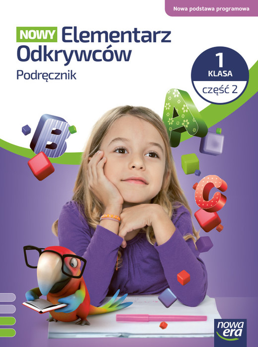 okładka NOWY ELEMENTARZ ODKRYWCÓW Podręcznik klasa 1 częć 2 EDYCJA 2026 książka | Ewa Hryszkiewicz, Barbara Stępień, Joanna Winiecka-Nowak