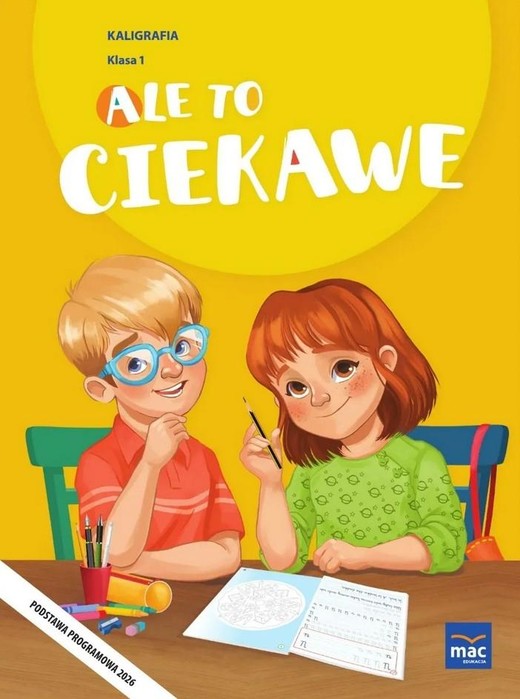 okładka Ale to ciekawe SP1 Kaligrafia książka | Praca Zbiorowa