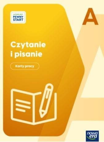 okładka Łatwiejszy Pewny start. Czytanie i pisanie KP p.A książka | Agnieszka Kowalska
