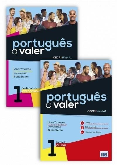 okładka Pakiet: Portugues a Valer 1 podr.+ćwiczenia+online książka | Sofia Rente, Tavares Ana