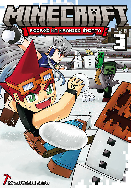 okładka Minecraft. Podróż na kraniec świata. Tom 3 książka | Kazuyoshi Seto