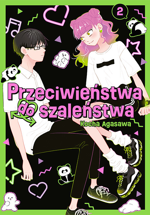 okładka Przeciwieństwa do szaleństwa. Tom 2 książka | Kocha Agasawa