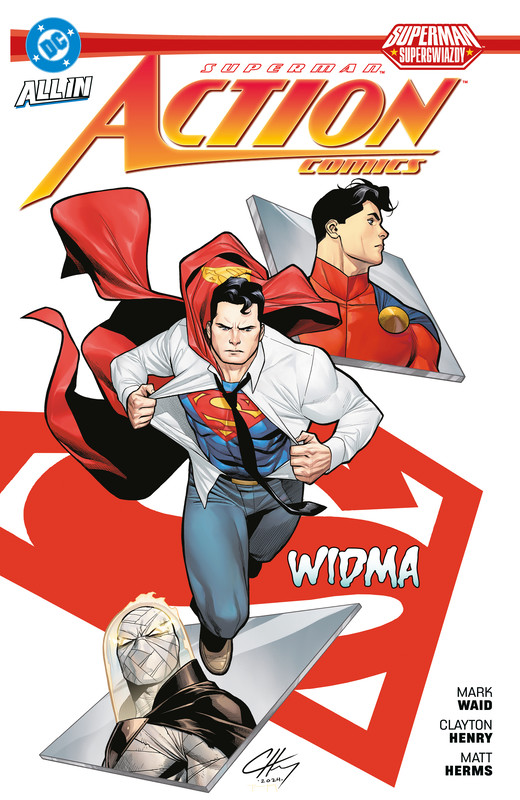 okładka Widma. Superman Action Comics książka | Mark Waid