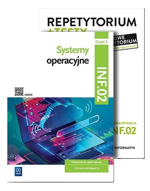 okładka System operacyjne cz.2 + Repetytorium Pakiet książka | Praca Zbiorowa
