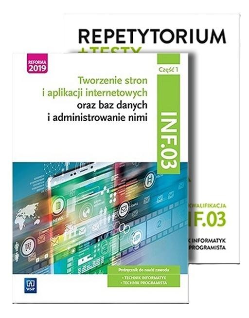 okładka Tworzenie stron i aplikacji...cz.1 + Rep. Pakiet książka | Praca Zbiorowa