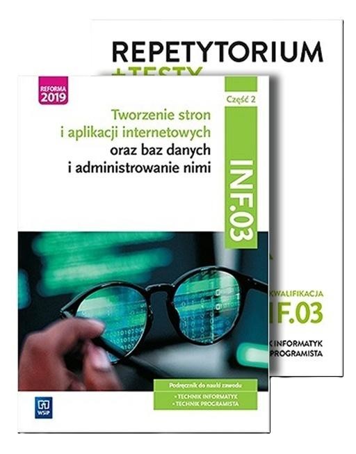 okładka Tworzenie stron i aplikacji... cz.2+ Rep. Pakiet książka | Praca Zbiorowa