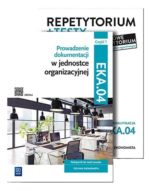 okładka Prowadzenie dokumentacji...cz.1 + Rep. Pakiet książka | Praca Zbiorowa