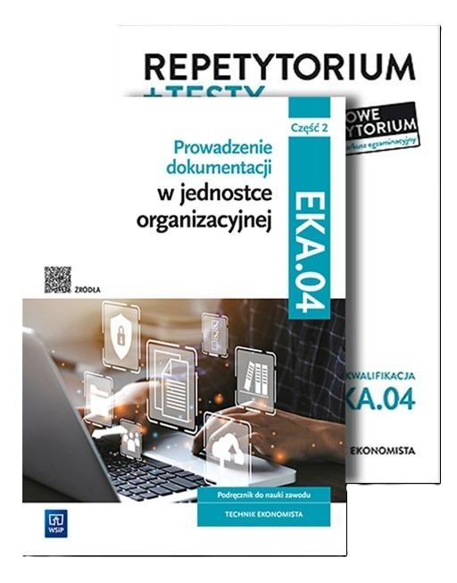 okładka Prowadzenie dokumentacji... cz.2 + Rep. Pakiet książka | Praca Zbiorowa