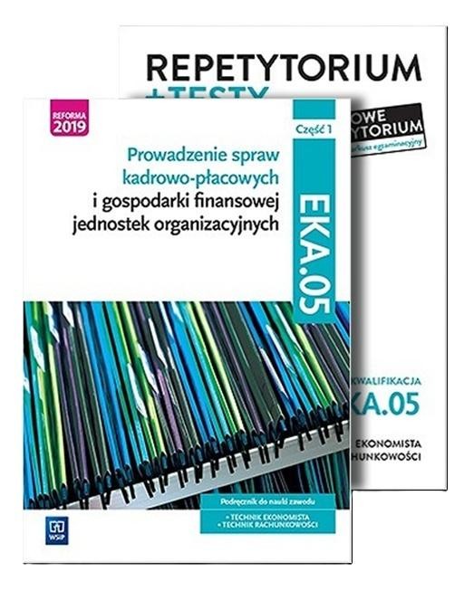 okładka Prowadzenie spraw kadrowo...cz.1 + Rep. Pakiet książka | Praca Zbiorowa