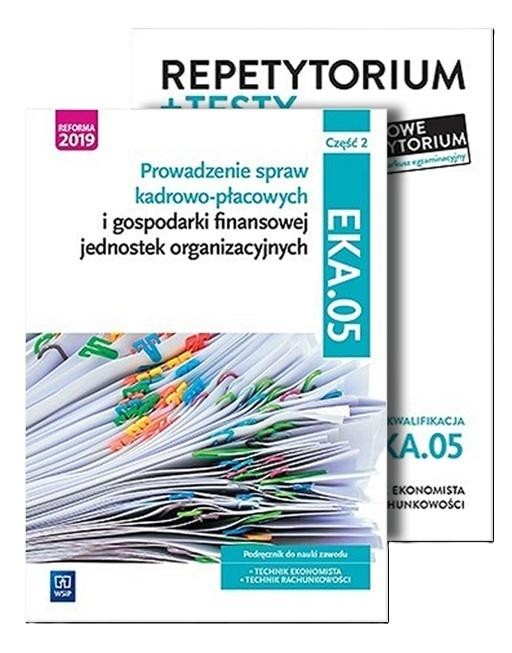 okładka Prowadzenie spraw kadrowo... cz.2+ Rep. Pakiet książka | Praca Zbiorowa