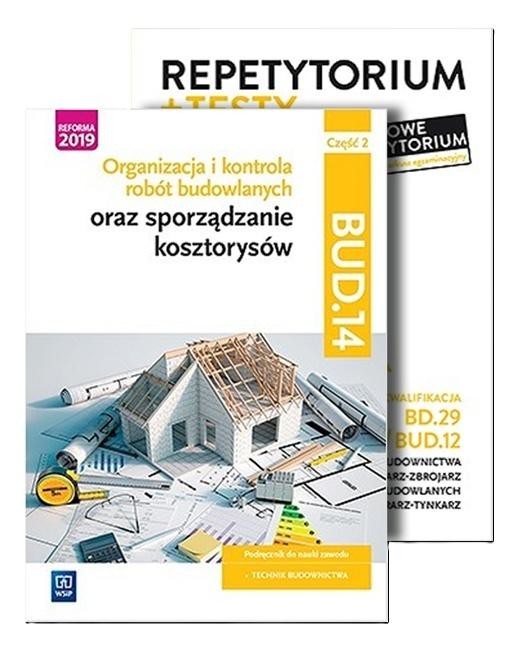 okładka Organizacja i kontrola robót... cz.2 + Rep. Pakiet książka | Praca Zbiorowa