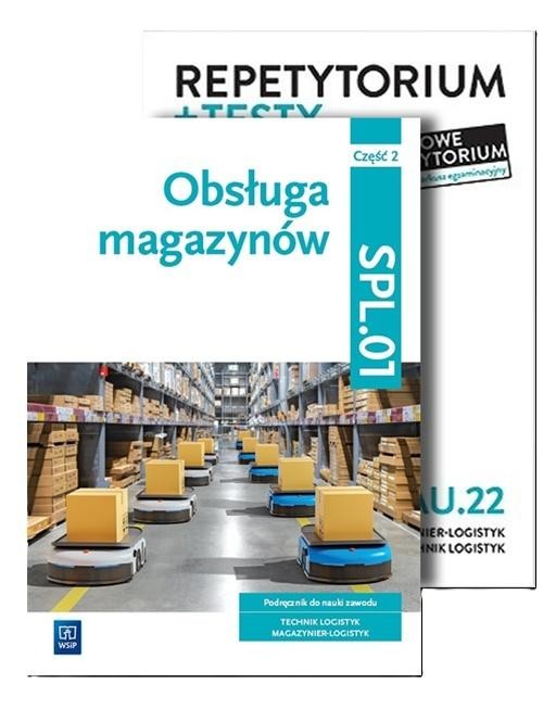 okładka Obsługa magazynów cz.2 + Repetytorium Pakiet książka | Praca Zbiorowa