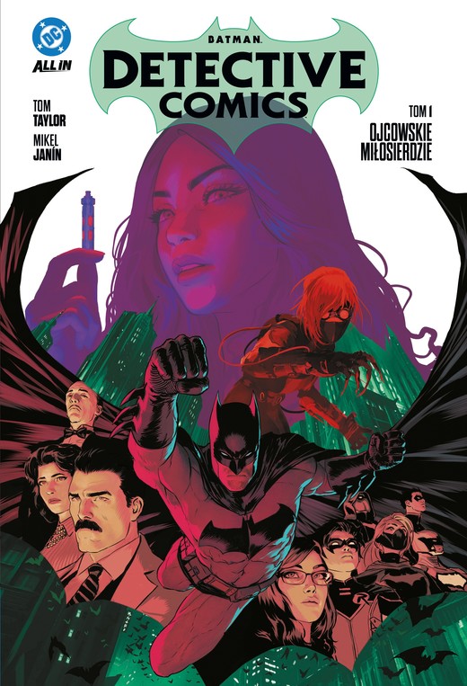 okładka Batman Detective Comics. Tom 1. Ojcowskie miłosierdzie książka | Opracowanie zbiorowe