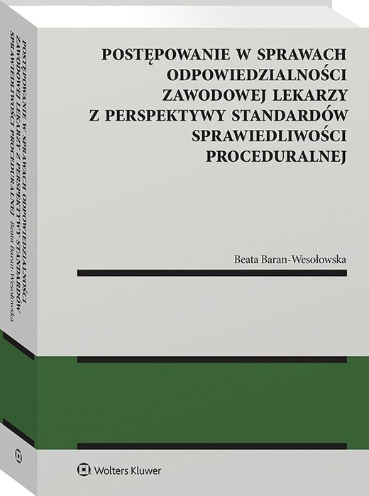 okładka Postępowanie w sprawach odpowiedzialności... książka | Baran-Wesołowska Beata, Beata Baran