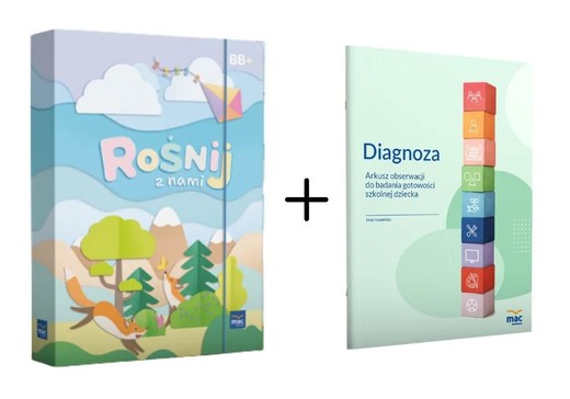 okładka Superpakiet Rośnij z nami Poziom B i B+ +Arkusz... książka | Praca Zbiorowa