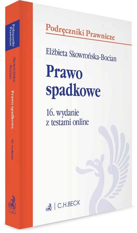 okładka Prawo spadkowe z testami online w.16 książka | Elżbieta Skowrońska-Bocian