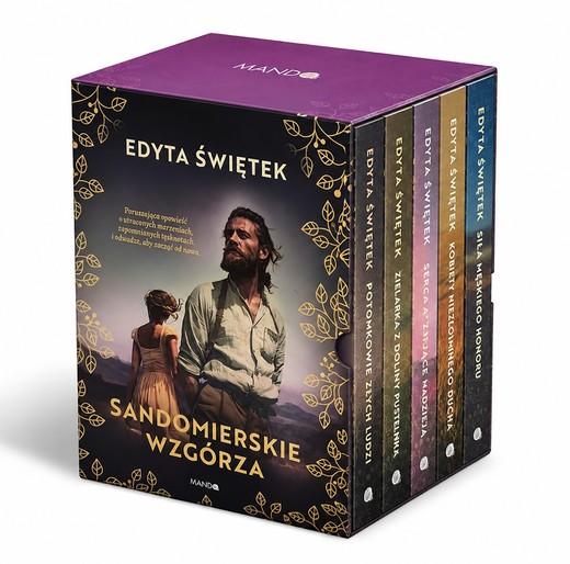 okładka Sandomierskie wzgórza - komplet książka | Edyta Świętek