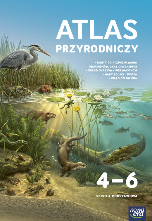 okładka Atlas Przyroda ODKRYWAM PRZYRODĘ klasa 4 szkoła podstawowa EDYCJA 2026 książka | Opracowanie zbiorowe