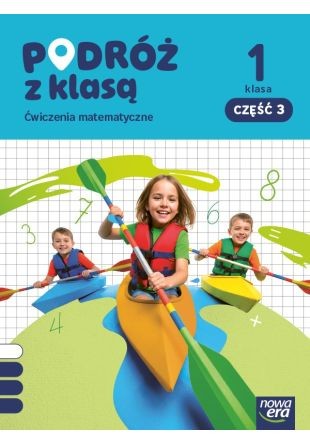 okładka PODRÓŻ Z KLASĄ Zeszyt ćwiczeń matematyka klasa 1 część 3 EDYCJA 2026 książka | Bożena Gepert, Małgorzata Kwil, Sobolewska Joanna