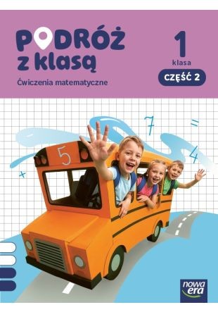 okładka PODRÓŻ Z KLASĄ Zeszyt ćwiczeń matematyka klasa 1 część 2 EDYCJA 2026 książka | Bożena Gepert, Małgorzata Kwil, Sobolewska Joanna