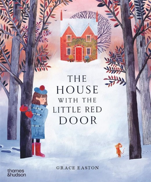 okładka The House with the Little Red Door książka | Easton Grace
