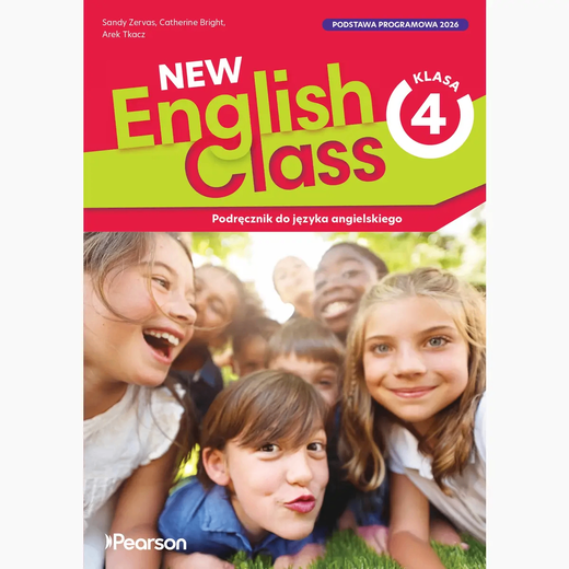 okładka New English Class. Język angielski Podręcznik z dostępem online klasa 4 szkoła podstawowa książka