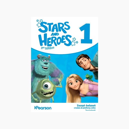 okładka Stars and Heroes. 2nd Edition 1. Język angielski Zeszyt ćwiczeń z dostępem online książka