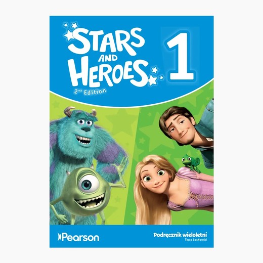 okładka Stars and Heroes. 2nd Edition 1.Język angielski Podręcznik wieloletni z dostępem online książka