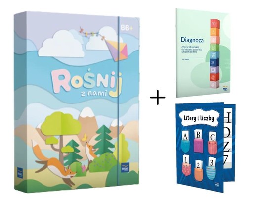 okładka Superpakiet Rośnij z nami. B i B+ + Diagnoza... książka | Praca Zbiorowa