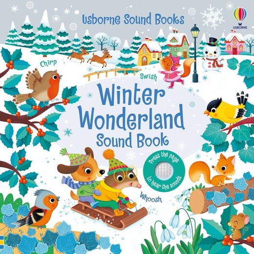 okładka Winter Wonderland Sound Book wer. angielska książka | Federica Iossa, Sam Taplin